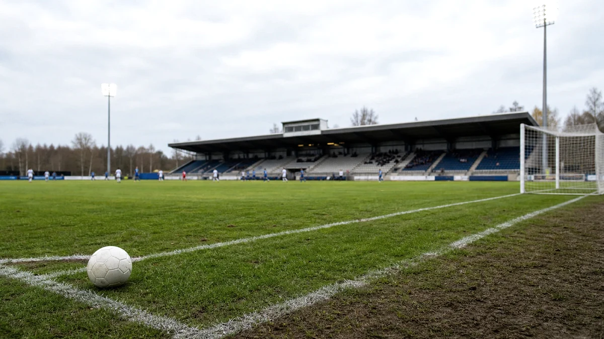 Damallsvensk fotbollsmatch