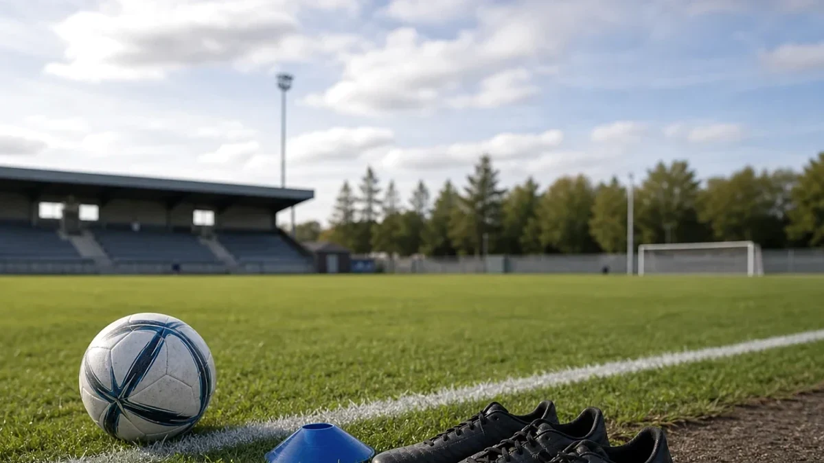 Illustrationsbild från en anonym fotbollsmiljö.